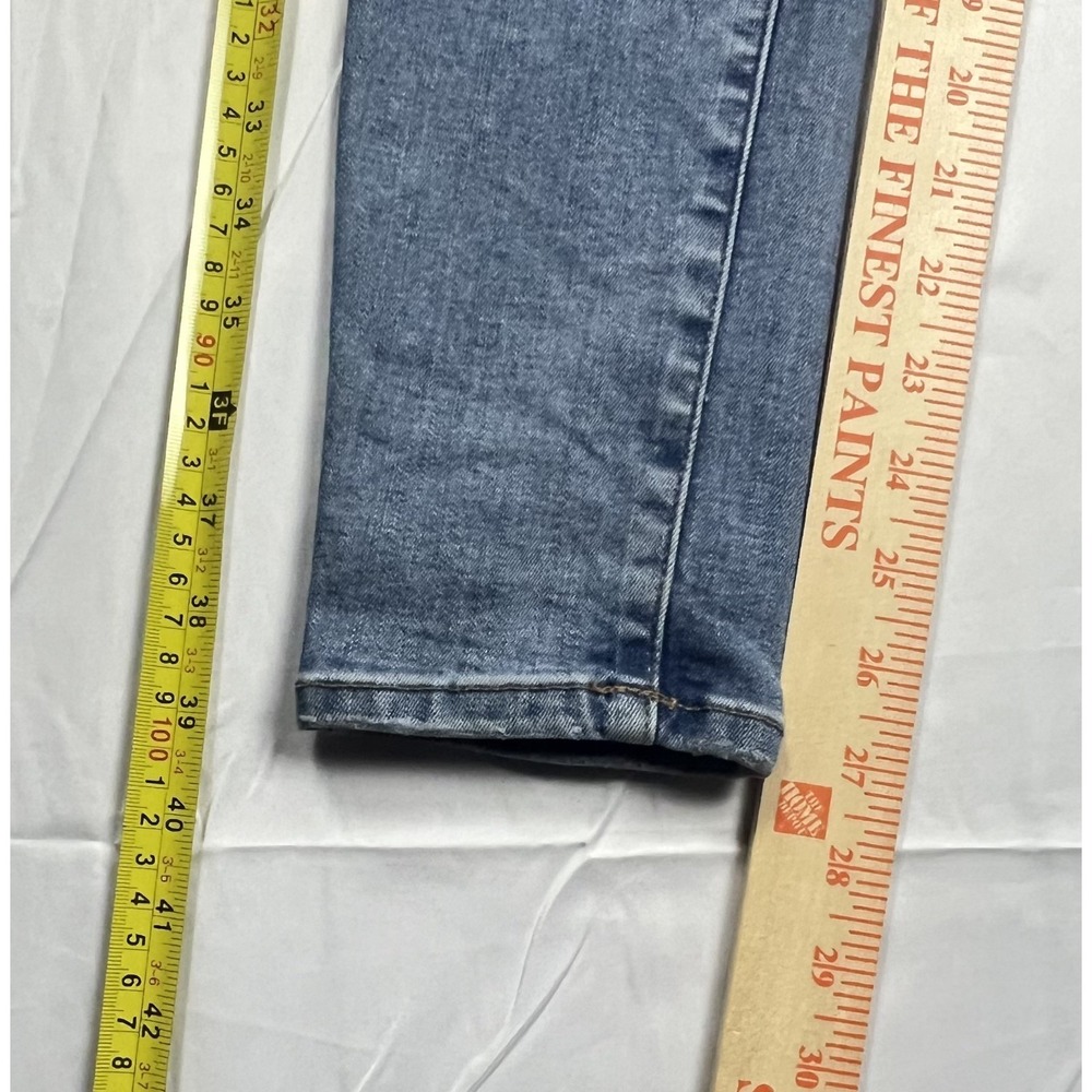 AÉROPOSTALE Super High Rise Jegging Women's Size 8 Distressed Ripped Denim - Picture 10 of 11
